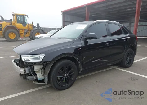 2018 Audi Q3 2.0T Premium/2.0T Sport Premium from USA, damaged, VIN WA1BCCFS4JR030779